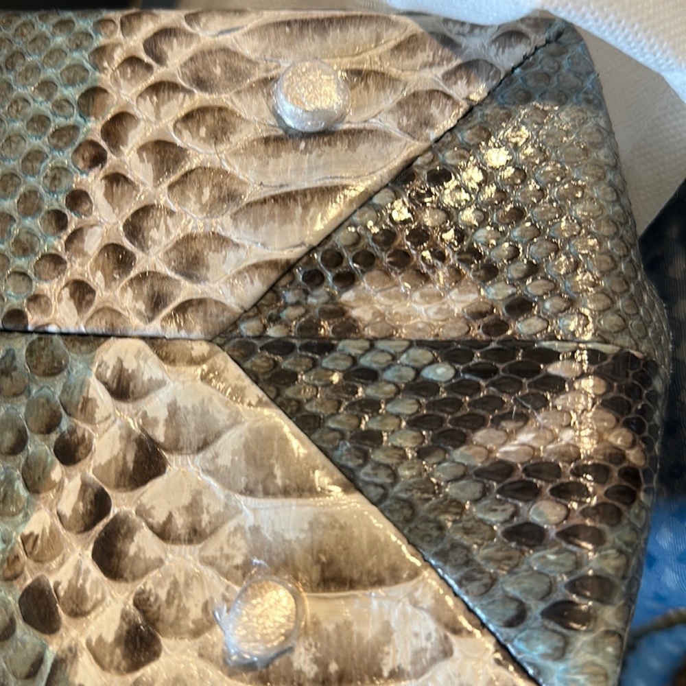 Authentic Grand Pelle lizard Handbag - Picture 4 of 12